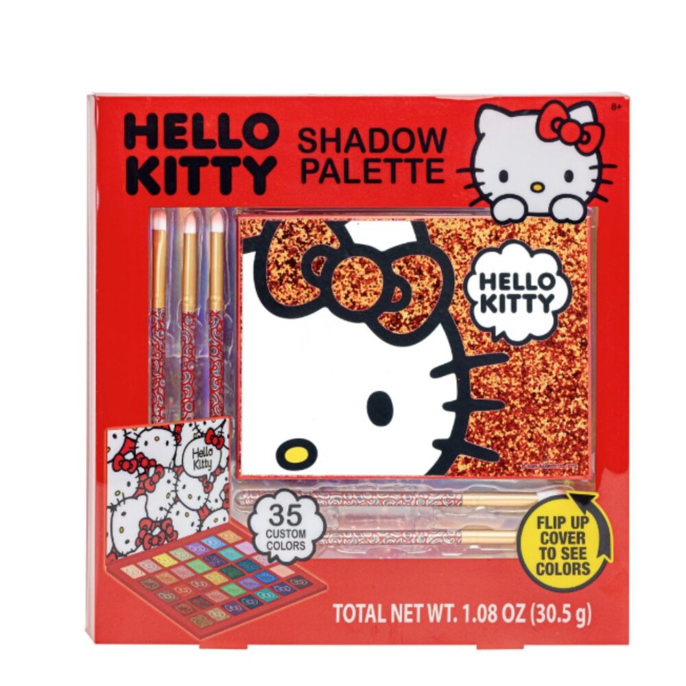 New Hello Kitty 35-color Eyeshadow Pallette NWT